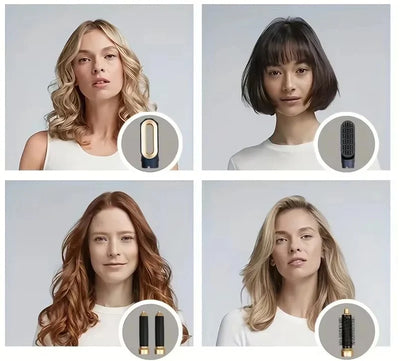 Silya 5-en-1 Air Styler Pro : Séchage, Lissage & Boucles à Domicile