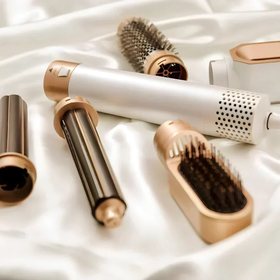 Silya 5-en-1 Air Styler Pro : Séchage, Lissage & Boucles à Domicile